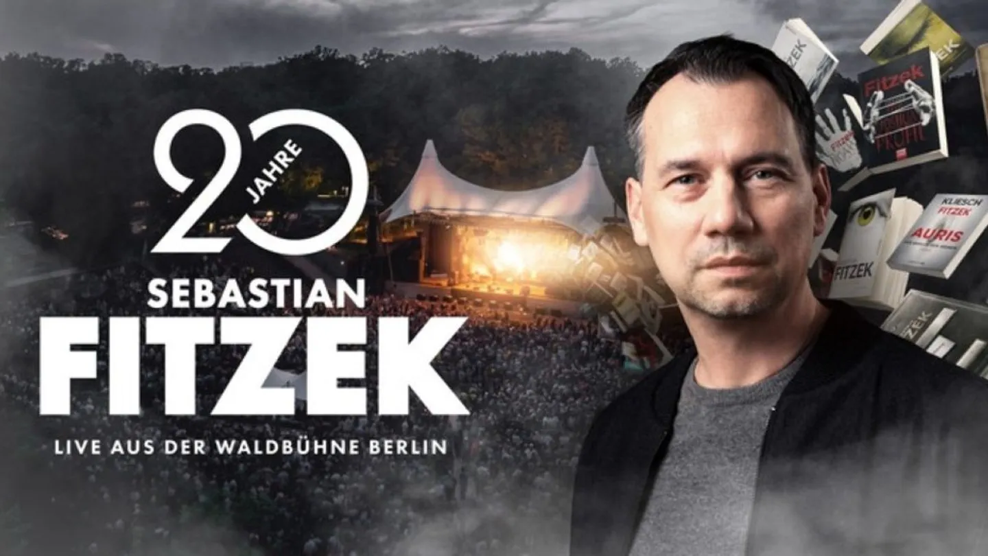 Sebastian Fitzek feiert Autorenjubiläum – RTL+ überträgt Liveshow aus der Waldbühne