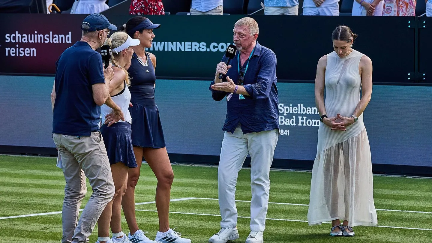 Pläne für die Kinder: Becker/Kerber als Tennis-Doppel? „Da wäre ich dabei“
