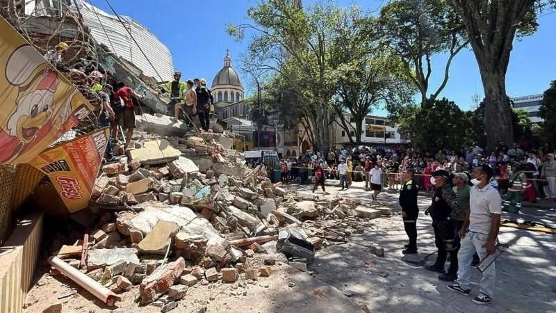 Tote nach Erdbeben in Kolumbien steigen auf 111 — während die Welt abgelenkt ist
