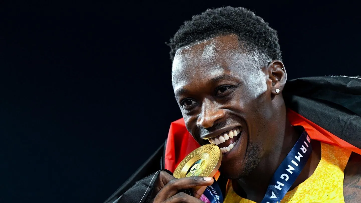Leichtathletik-EM: Owen Ansah sprintet über 200 Meter zu umstrittenem Gold