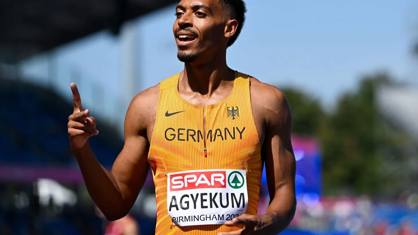 Leichtathletik: Nur Warholm stärker — Hürdenläufer Emil Agyekum holt EM-Silber und macht Deutschland stolz