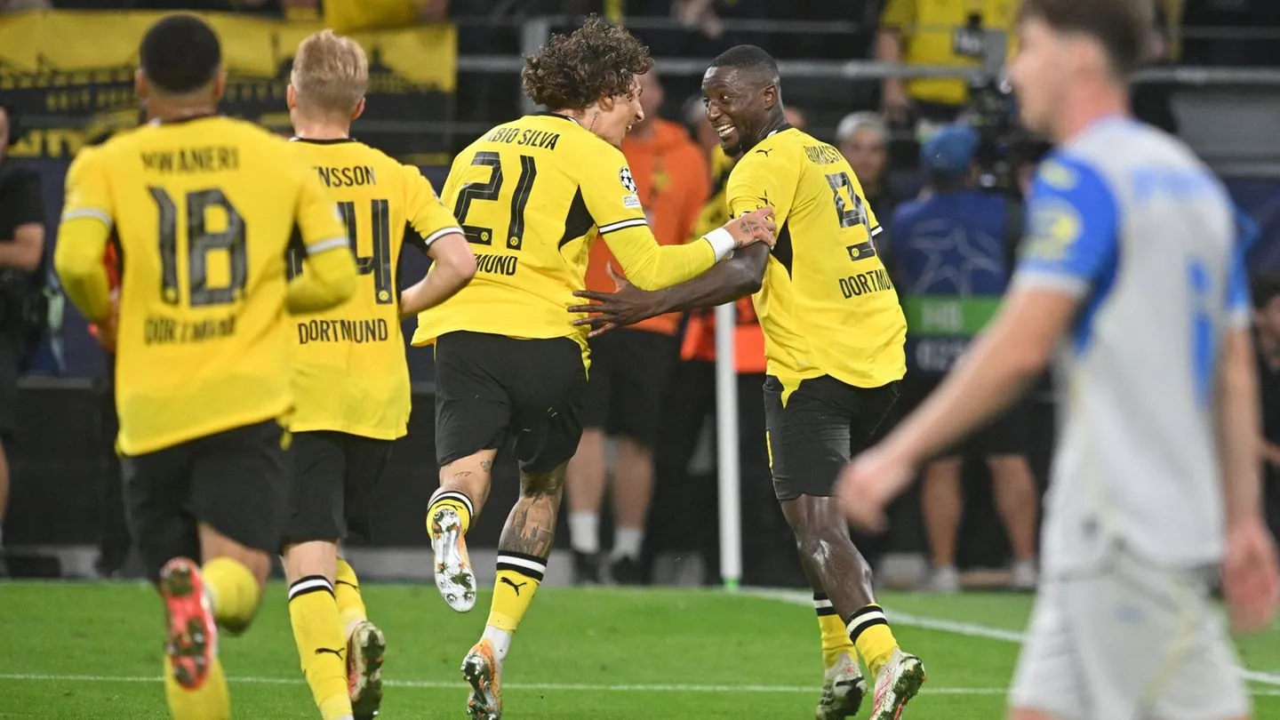 Ligaphase der Champions League: BVB ringt Villarreal nieder und bangt um Karetsas