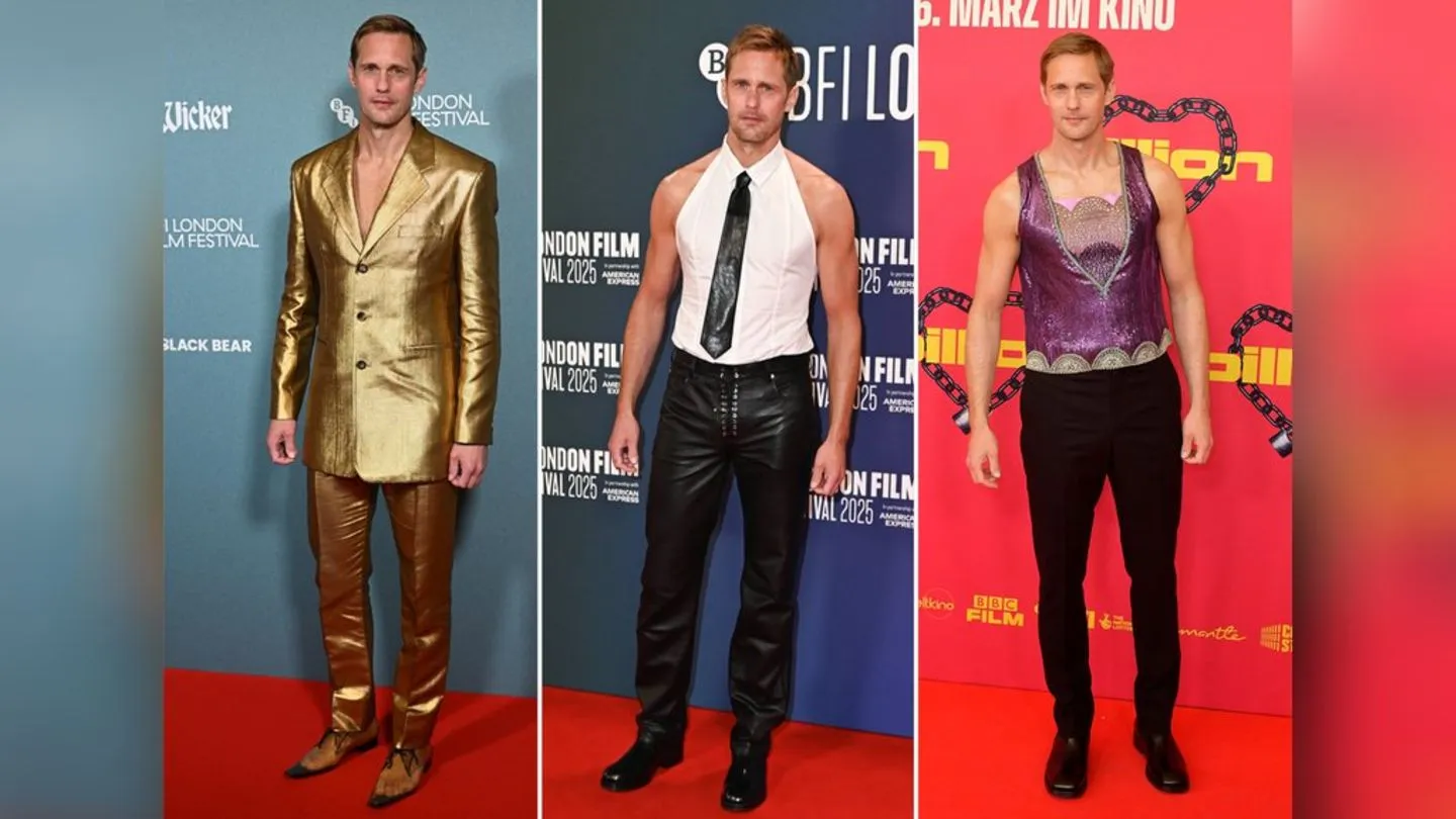 Alexander Skarsgård: Diese gewagten Looks sorgen für Aufsehen