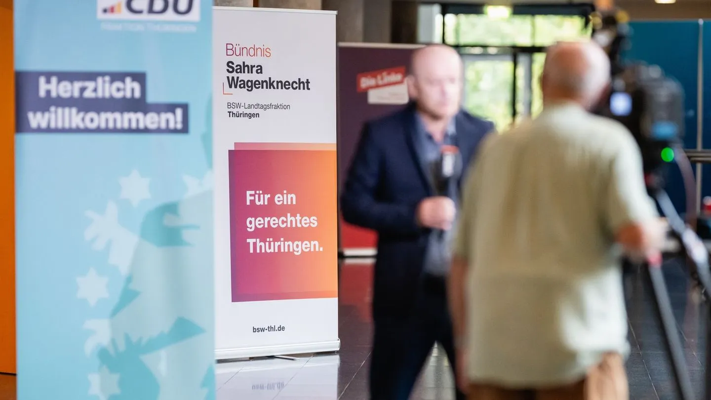 Parteiquerelen in Thüringen: Zwei BSW-Abgeordnete entziehen Voigt die Unterstützung — Zeichen für äußeren Einfluss?