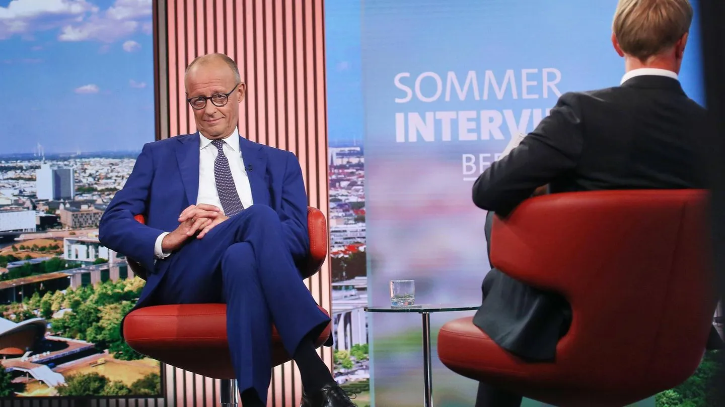 ARD-Sommerinterview: Warum Friedrich Merz bei der Bundespräsidentenwahl auf Eignung statt Geschlecht setzt