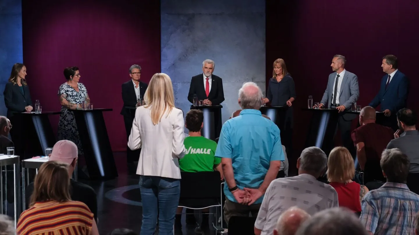 Vor der Wahl in Sachsen-Anhalt: Ein Kaffee mit Herrn Siegmund? Die MDR-Wahlarena zeigt, was die Leute wirklich denken