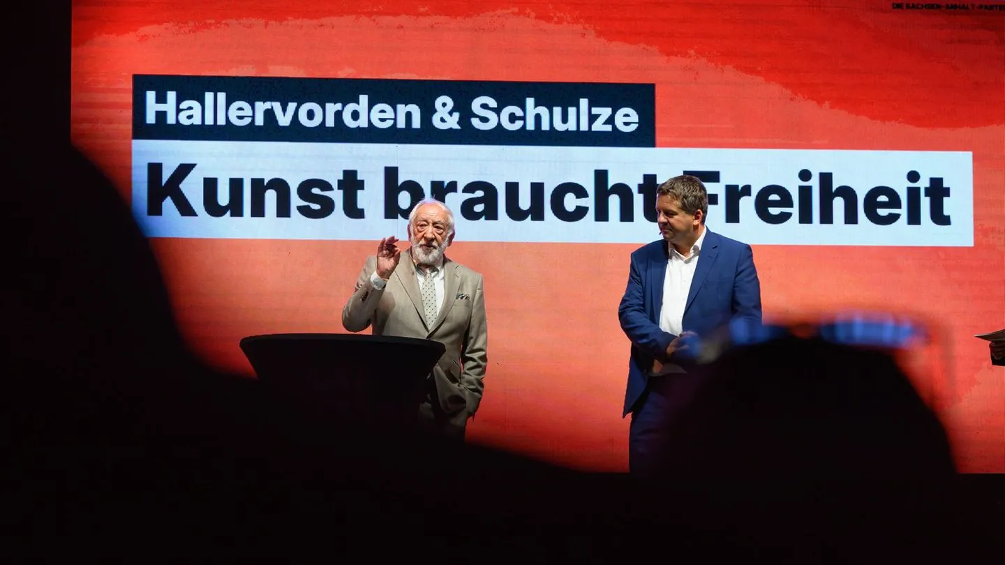 Landtagswahlkampf: Aufregung um Hallervordens Auftritt — CDU-Kandidat Schulze profitiert