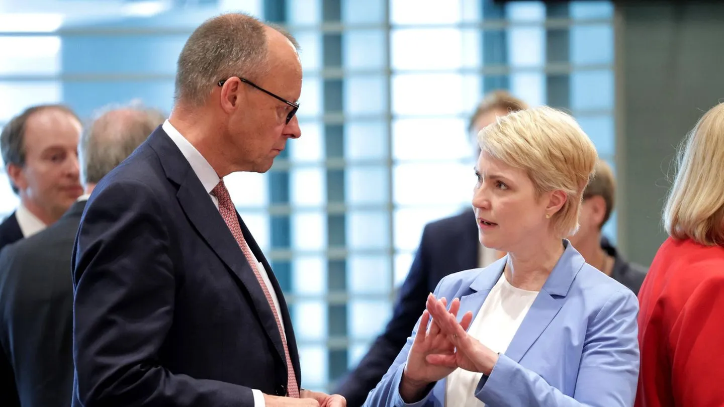 Politikstreit im Kanzleramt: Merz fährt Schwesig scharf an – sie weist ihn zurück