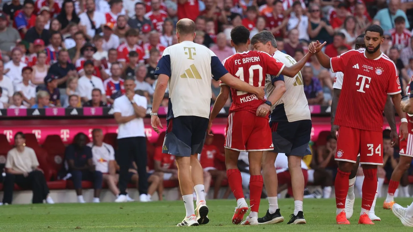 Musiala fällt aus: Bayern erklärt die Zusammenbrüche und beruhigt vor dem Supercup