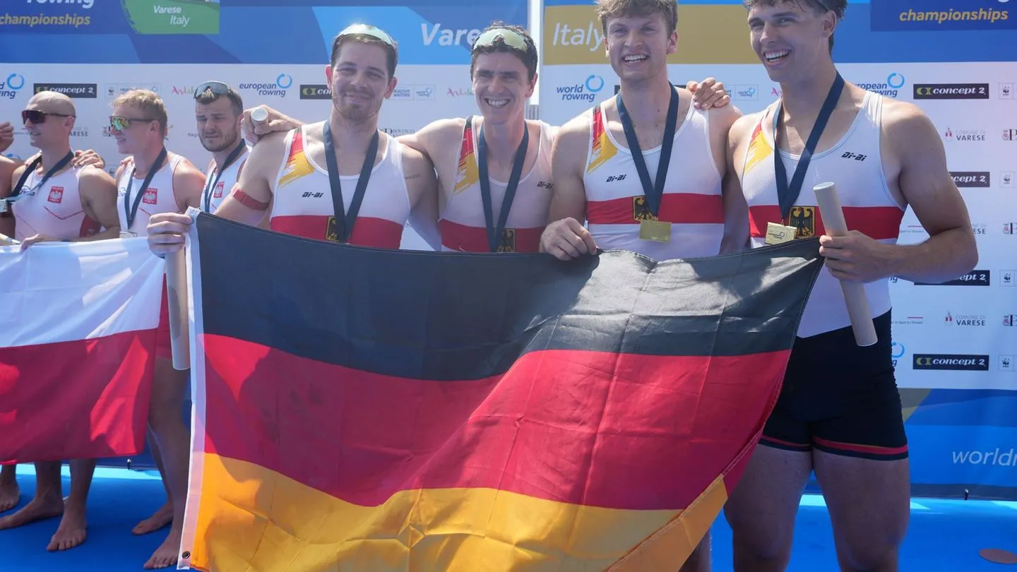 Ruder-EM: Nach 13 Jahren wieder Gold für deutsche Ruderer – Zeidler in Bestform