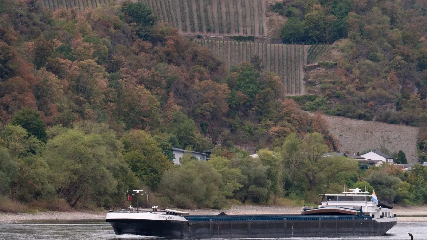 Binnenschifffahrt: Rheinpegel klettern nur zögerlich