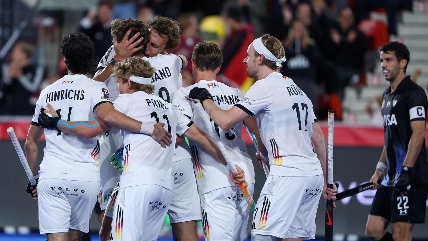 Deutsche Hockey-Herren kämpfen sich gegen Argentinien ins WM-Finale
